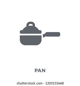 Pan icon. Pan design concept from  collection. Simple element vector illustration on white background.