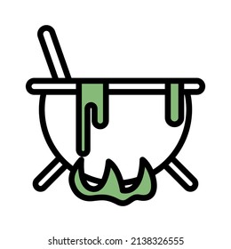 pan icon design, editable stroke. best used for web, banner, flayer or application. vector illustration EPS 10 File Format