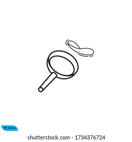 pan icon design vector illustration 