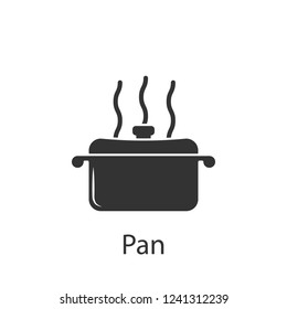 Pan icon. Element of drink and food icon for mobile concept and web apps. Detailed Pan icon can be used for web and mobile