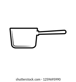 pan icon. Element of kitchen tools for mobile concept and web apps icon. Thin line icon for website design and development, app development