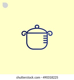 Pan Icon Flat.