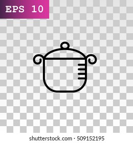 Pan Icon Flat.