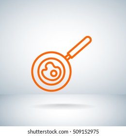Pan Icon Flat.