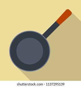 Pan icon. Flat illustration of pan vector icon for web design