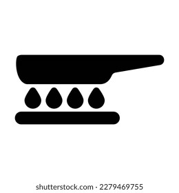 pan icon, food vector, cook illustration