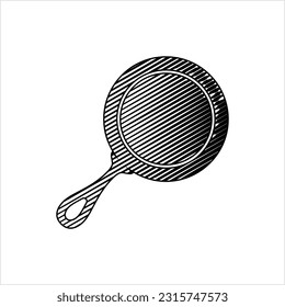 Pan-Symbol, Fry Pan-Vektorgrafik