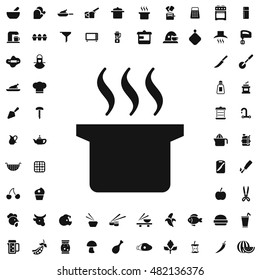 Pan icon illustration isolated vector sign symbol