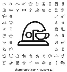 Pan icon illustration isolated vector sign symbol