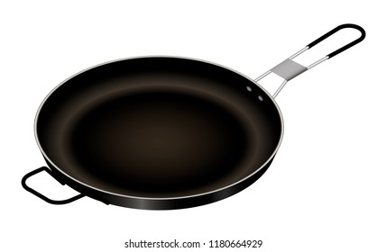 Pan icon. Isometric of pan vector icon for web design isolated on white background