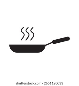 pan icon or logo isolated sign symbol vector, flat black trendy style illustration for web and app..eps