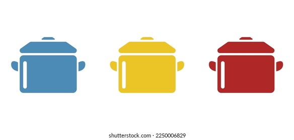 pan icon on a white background, vector illustration