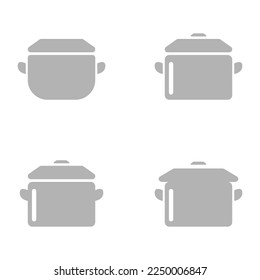 pan icon on a white background, vector illustration