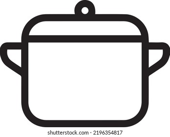 Pan icon. Pot icon. Cooking in pot . Cook icon. Soup pot icon.