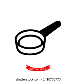 pan icon in trendy flat design, kitchen utensil icon, frying pan icon 