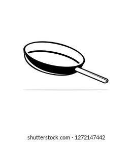 A Pan Icon. Vector concept illustration for design.