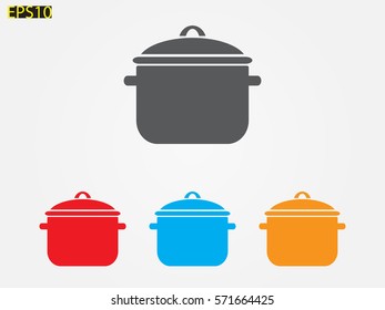 pan icon, vector illustration eps10