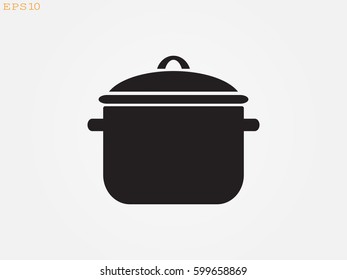 pan icon, vector illustration eps10