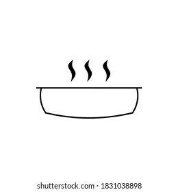 plantilla de logotipo de ilustración de vector de icono de pan