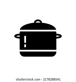 plantilla de logotipo de ilustración de vector de icono de pan para muchos fines. Aislado sobre fondo blanco. estilo glifo.