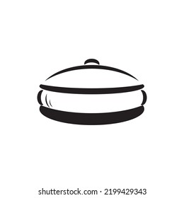 PAN ICON VECTOR ILLUSTRATION SYMBOL DESIGN 