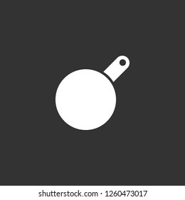 pan icon vector. pan sign on black background. pan icon for web and app