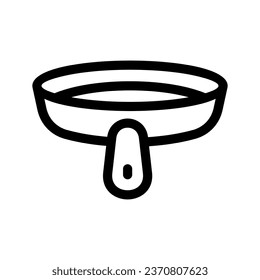 Pan Icon Vector Symbol Design Illustration