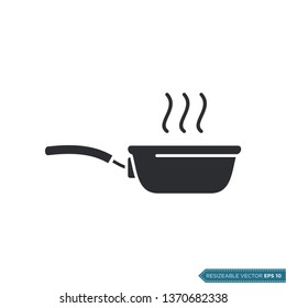 Pan Icon Vector Template