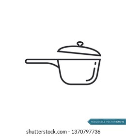 Pan Icon Vector Template