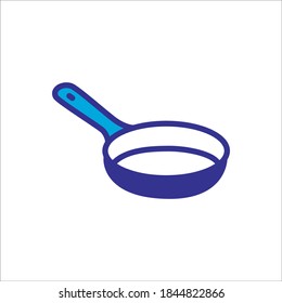 pan icon, vector, template, color style design