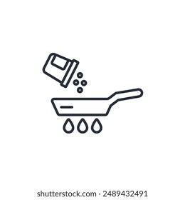 Icono de panorámica. Vector.Trazo editable.signo de estilo lineal para utilizar Diseño web,logotipo.Ilustración de símbolo.