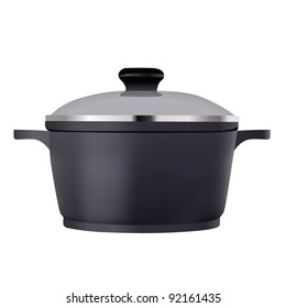 pan isolated on a white