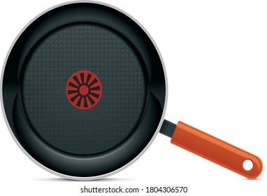 Pan isolated on white background