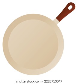 Pan isolated on white background, illustration, icon, element