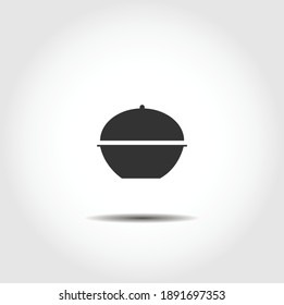 pan isolated vector icon. cooking design element