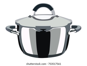 Pan isolated vector illustration isolated