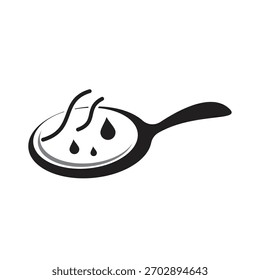 Pan  kichenware logo template icon illustration design