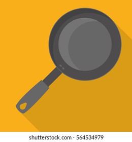 pan kitchen supplies icon image vector illustration design 