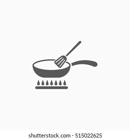 pan on fire icon