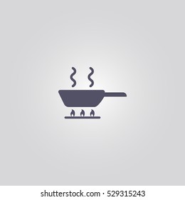 pan on fire icon