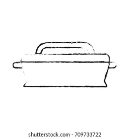 pan sideview kitchenware icon image 