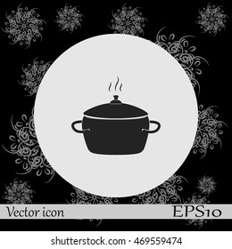 Pan vector icon