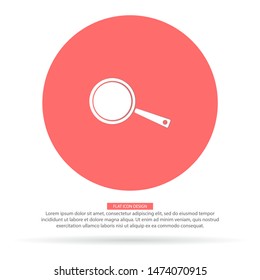 Pan Vector icon . Lorem Ipsum Illustration design