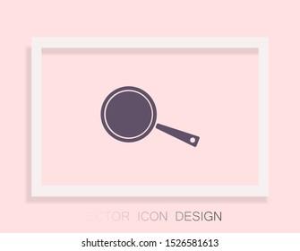 Pan Vector icon . Lorem Ipsum Illustration design