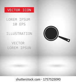 Pan Vector icon . Lorem Ipsum Illustration design