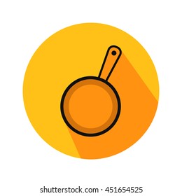 Pan vector. Icon for web and mobile application. Flat design style.