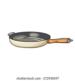 pan vector illustration