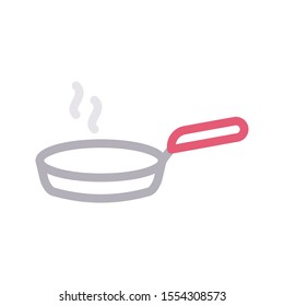 pan vector thin line icon