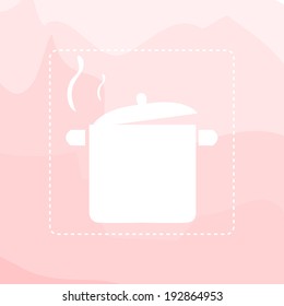 Pan watercolor texture icon