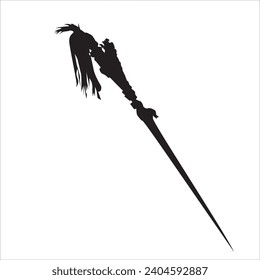 Panaluan Single Stick, Typical Batak Weapon, North Sumatra, Indonesia